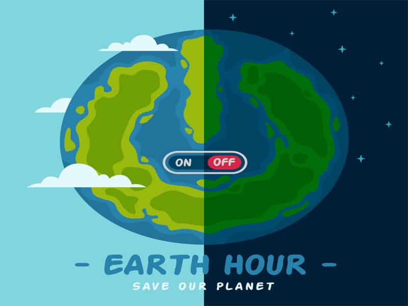 learn english, earth hour