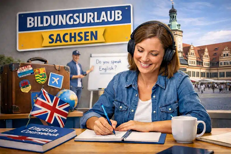 Bildungsurlaub in Sachsen: Englisch lernen in Leipzig ab 2027