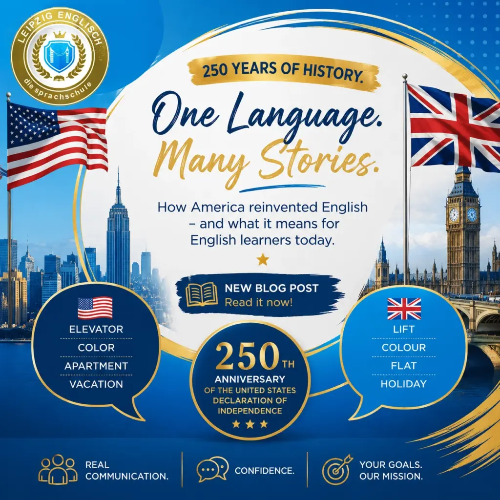 Britisches oder Amerikanisches Englisch? Wie die USA die englische Sprache neu erfanden