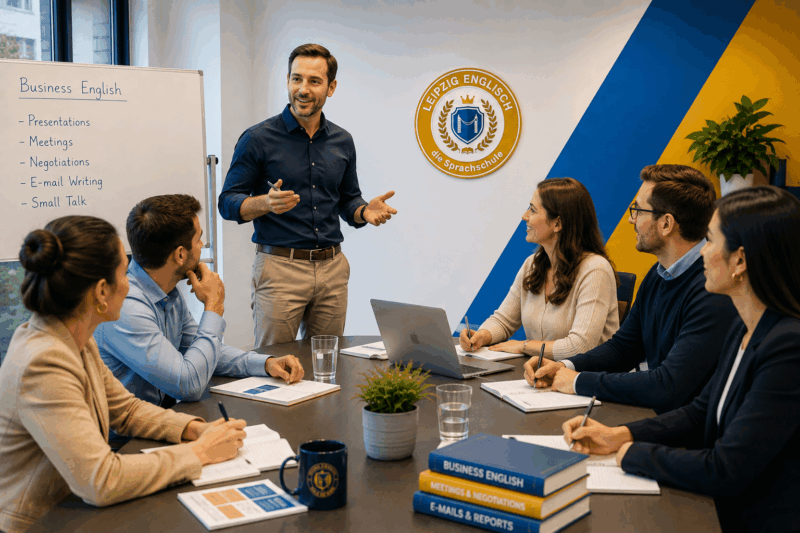 Business Englisch Leipzig 5 Leute, die bei Leipzig Englisch Business-Englisch lernen