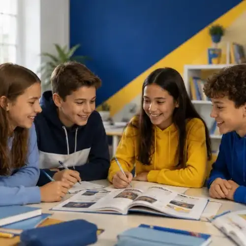 Englisch gruppenkurs für kinder 10-11 Englisch gruppenkurs für kinder 10-11