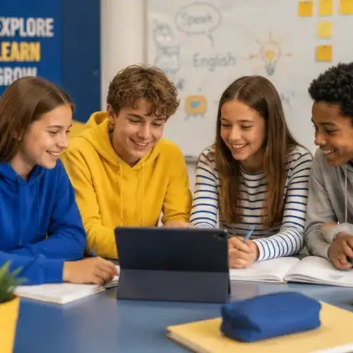 Englisch gruppenkurs für kinder 12-13 Englisch gruppenkurs für kinder 12-13