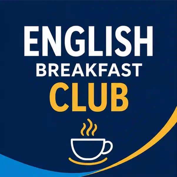 Logo für den „English Breakfast Club“ von Leipzig Englisch